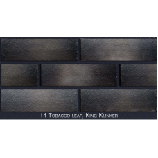 Фасадна термопанель з клінкерною плиткою 14 Tobacco leaf, King Klinker