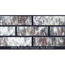 Фасадна термопанель з клінкерною плиткою HF42 Templarian treasure, King Klinker