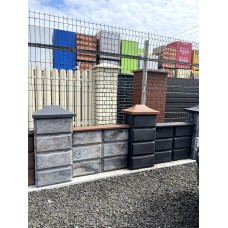 ГЛАДКИЙ БЛОК З ФАСКОЮ ДВОСТОРОННІЙ