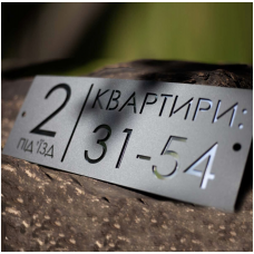 Адресна табличка 