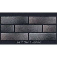 Фасадна термопанель з клінкерною плиткою Таурус грiс, Paradyz